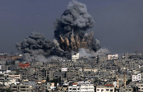 استشهاد فلسطينيين اثنين في القصف الصهيوني